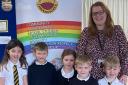 Young carers at Camdean Primary. Image: Camdean Primary School