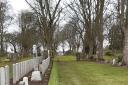 The war graves in Dunfermline Cemetery. Pic: CWGC