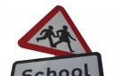 Parents at Bellyeoman Primary have been urged to ensure their children cross a nearby road carefully after a near miss last term.