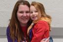 Squirrel leader Janis McCulloch with her daughter Emily who is a member of the 39th Fife Scouts' Squirrel group.
