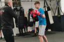 Pupils from Dunfermline High School kickstarted this year's sessions at Trench Boxing Club. Photo: Police Scotland Dunfermline.