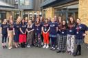Teachers and staff from Carnegie Primary School will be running the Hairy Haggis relay marathon in Edinburgh for Sands charity.