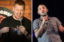 Comedians Paul Smith (left) and Jon Richardson (right) will be playing sold-out shows at the Alhambra this week.