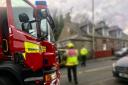 The fire service attended a small fire in Rosyth.