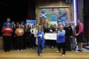 The Inverkeithing and Dalgety Bay Rotary Club presented a cheque worth £2000 for the competition runners-up.