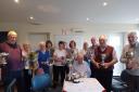 Dunfermmline Bridge Club held its annual general meeting and prize giving in August.