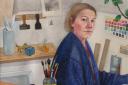 Donna McGlynn's self-portrait won the Sutherland Independent Scottish Portrait Award in Fine Art 2023. 