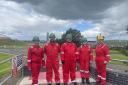 Pictured, left to right, Pauline McGeevor, Fraser Jackson, Branden Eagleton, Caitlin Bryce and Sarah Hilditch at Shell UK’s Fife NGL Plant.
