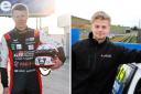 Rory Butcher (left) and Ronan Pearson (right) competed at Silverstone at the weekend.