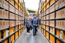 Youngsters got the chance to have a tour of Amazon at a recent family fun morning.