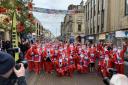 The Santa Dash takes place the same day as the Christmas lights are switched on in Dunfermline.