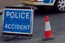 A man was taken to hospital after a crash on the M90 on Tuesday evening.