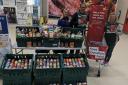 Customers donated thousands of items during the Tesco winter collection.