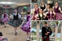 The residents were treated to dancing and music from a Piper this Burns Day.
