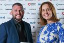 Charity Champion Dave Roper receiving his award last year from Gillian Taylor, CEO of Dunfermline Carnegie Trust. We're now looking for nominations for the 2024 awards.