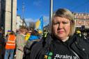 Ukrainian Action In Ireland spokeswoman Olha Chekmaieva (Cillian Sherlock/PA)