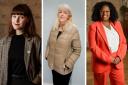From left: Editor Laura Webster, Lesley Riddoch and Assa Samake-Roman who will be contributing to the edition among dozens of other amazing women