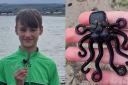 Liutauras, 13, recently found the ‘holy grail’ of Lego pieces, an octopus (Vytautas/PA)