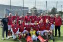 Dunfermline Carnegie Hockey Club's men's firsts have been promoted to the Scottish Hockey Men's Premiership.