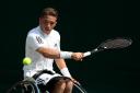 Alfie Hewett's US Open preparations were disrupted by travel problems that left him sleeping on an airport floor