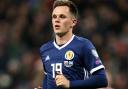Scotland have added Hearts striker Lawrence Shankland to their squad for the match against Spain (Steven Paston/PA Images).