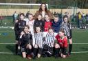 Caroline Weir returned to Dunfermline to lead a Pars Foundation camp on Friday.