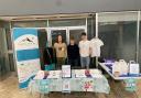 The Inverkeithing pupils sold their products at the Mercat Shopping Centre