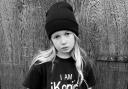 Amelia Huston, aged eight, has her own clothing range