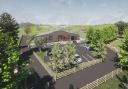 Plans for the creation of around 80 holiday lodges and a cafe and retail units in Kelty have been lodged.