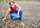 Gaynor Hebden-Smith, from Dunfermline, collects sea glass on beaches across Scotland.