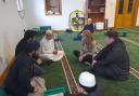 Shirley-Anne Somerville during her visit to Dunfermline Central Mosque.