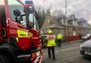 The fire service attended a small fire in Rosyth.