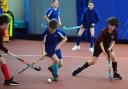 A record entry of P7 pupils attended the hockey festivals.