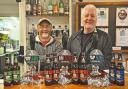 Kevin Kelly and Thomas Moffat are delighted with Loch Leven Brewery's awards success.