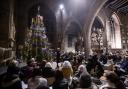 The community carol service in Dunfermline Abbey was one of 12 taking place across the UK.
