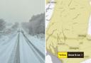 The Met Office has issued a yellow weather warning for snow and ice for Fife for Friday.