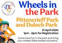 The Wheels in the Park fundraiser will be held on April 21.