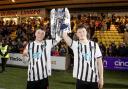 Taylor and Jake Sutherland's goals handed the Pars Reserve Cup glory against Livingston.