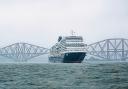 The Queen Anne arrives in the Forth.