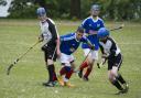 Action from Aberdour's match with Kyles Athletic. Photos: John Fullerton.