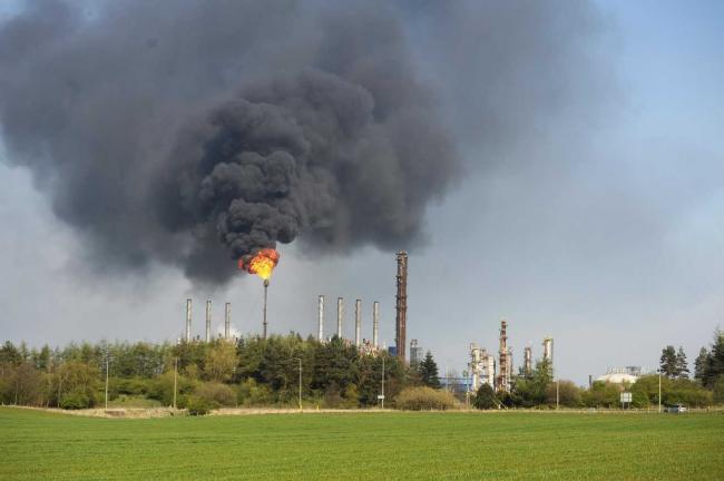 ExxonMobil said scenes like this in 2019, which saw it heavily criticised, should become a thing of the past.