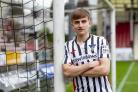 Matty Todd has signed a new deal with Dunfermline. Photo: Craig Brown.