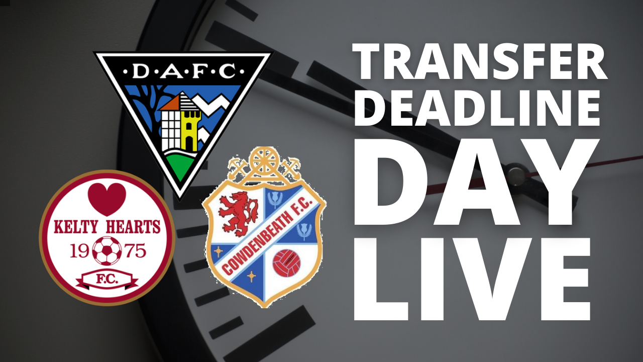 Transfer deadline day: Live updates on Dunfermline and Kelty