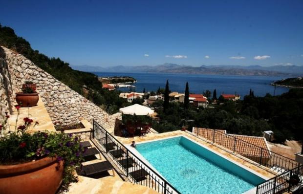 Dunfermline Press: 4 bedroom villa in Corfu. Credit: Vrbo