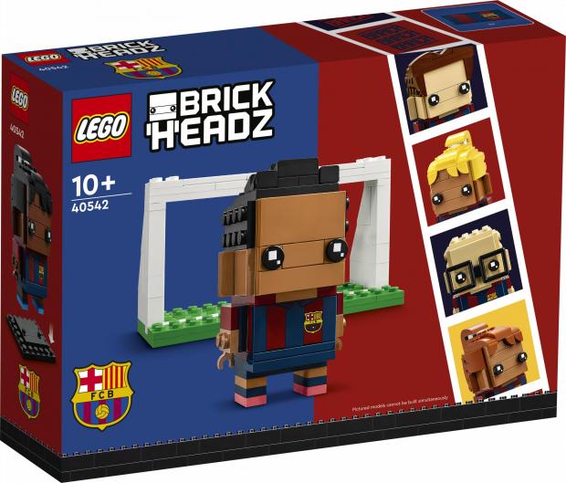 Dunfermline Press: LEGO® BrickHeadz™ FC Barcelona Go Brick Me. Credit: LEGO