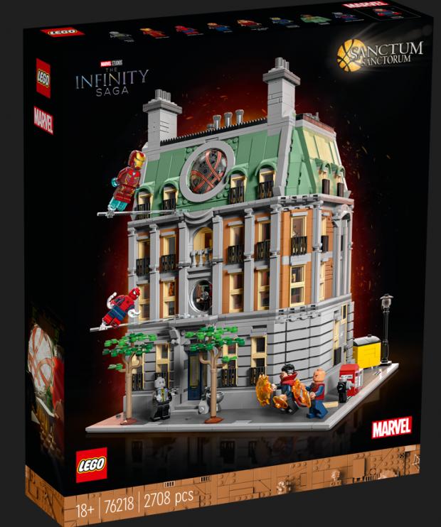 Dunfermline Press: LEGO® Marvel Sanctum Sanctorum. Credit: LEGO