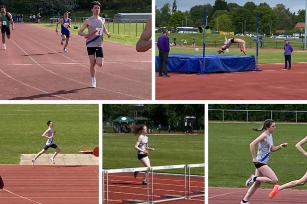 Pictured from top left, clockwise: Harris Mackie, Jennifer Allan, Lily Simon, Arianne Baillie, Caleb McLeod. Photos: Kingdom Athletic.