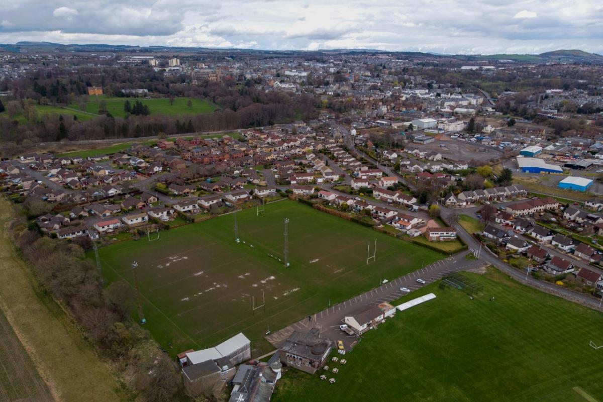 There are ambitious plans to redevelop the sports facilities at McKane Park in Dunfermline. Photo: Sean Duffy.