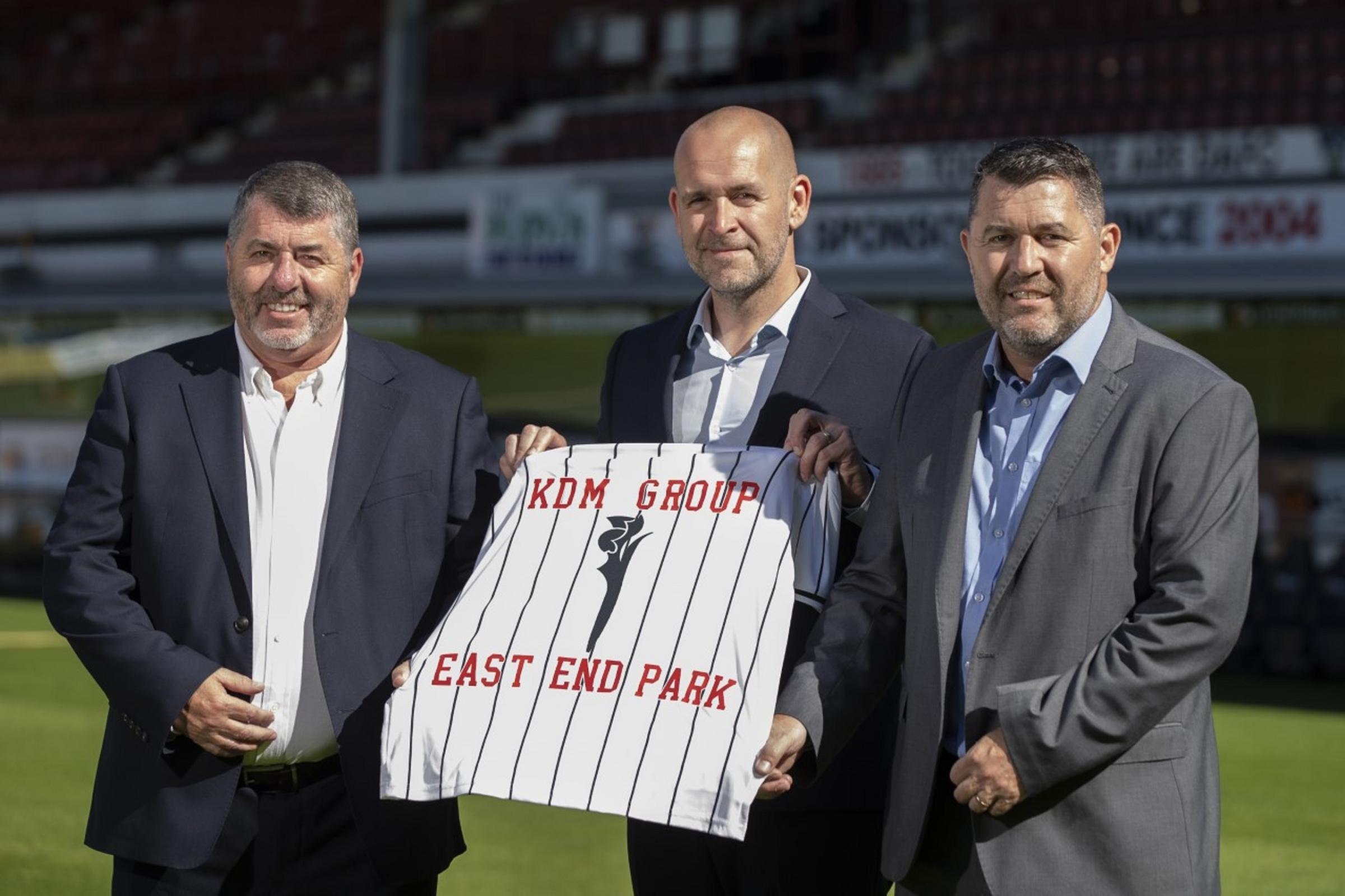 Dunfermline Athletic stadium gets new name after club teams up with Dalgety Bay's KDM group