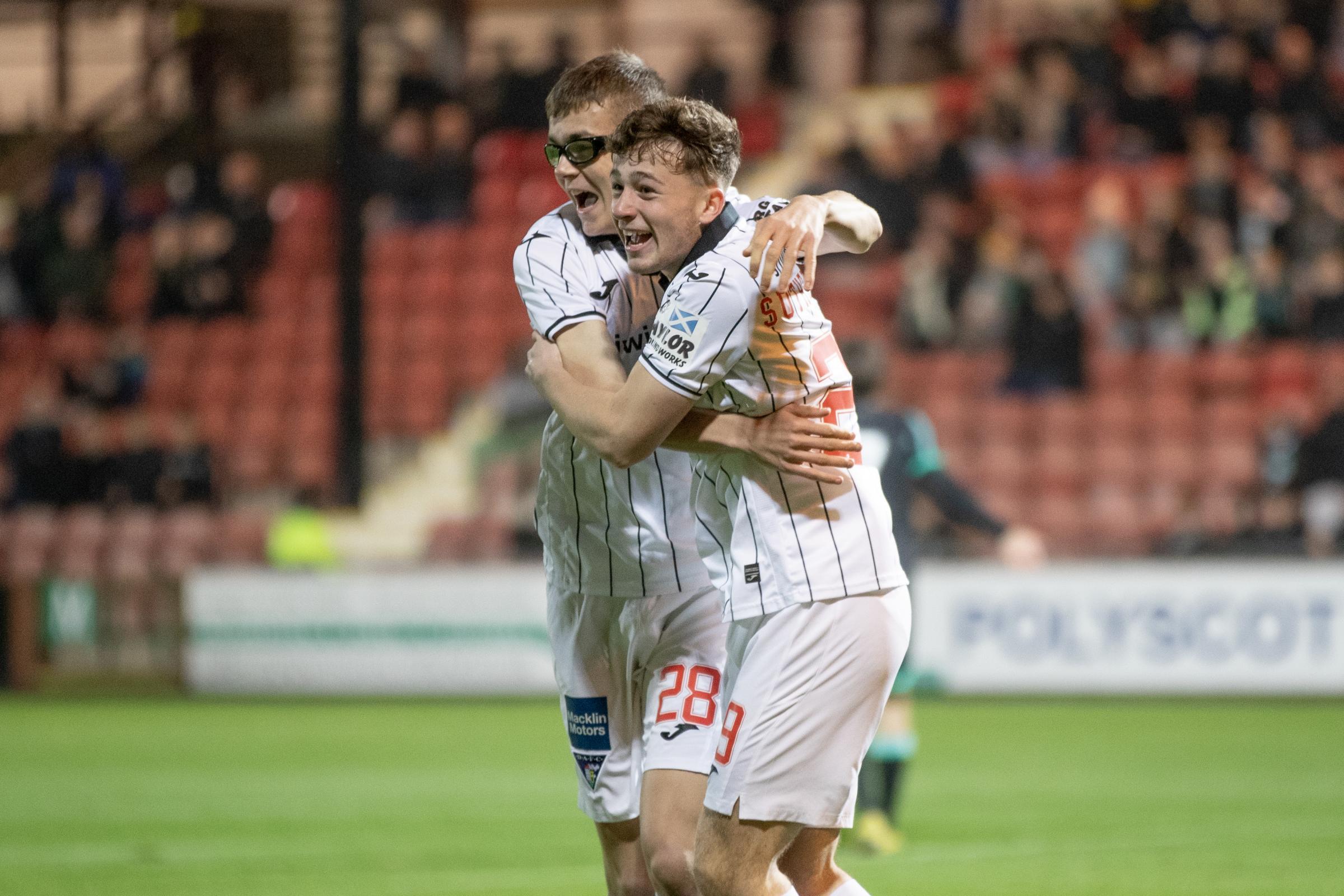 Dunfermline: James McPake on academy youngsters after cup success